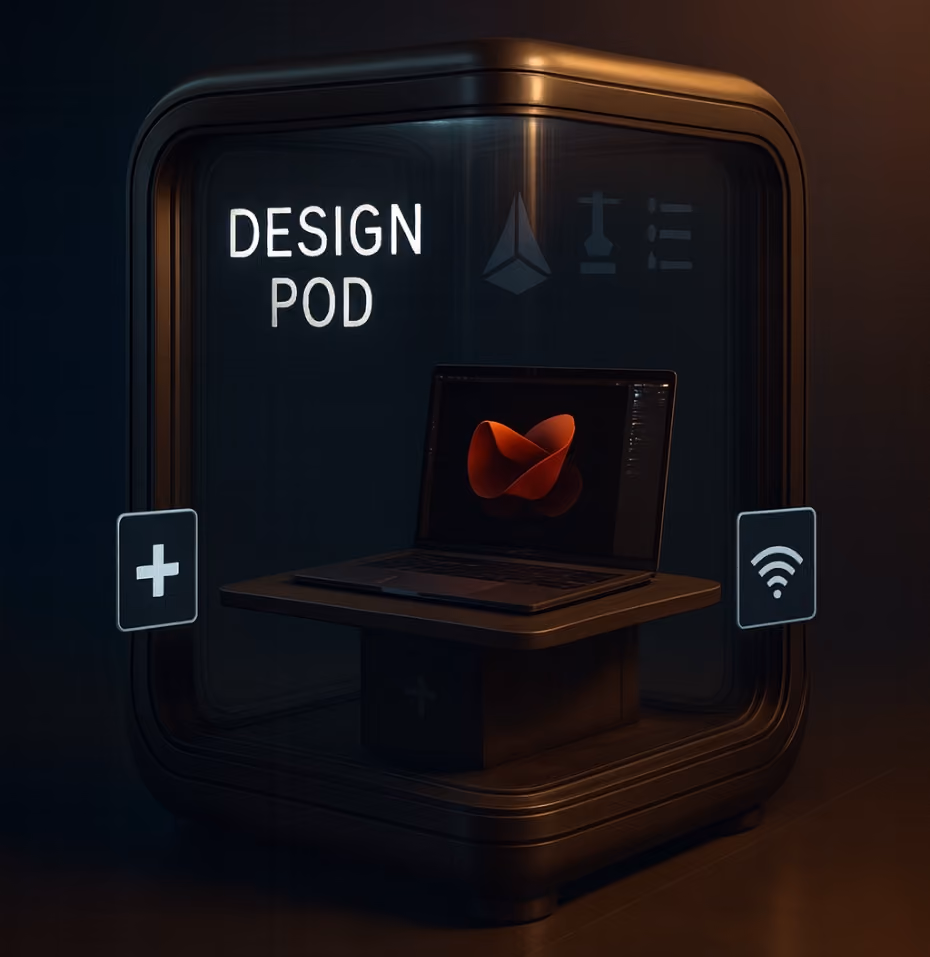 Design support pods hero banner