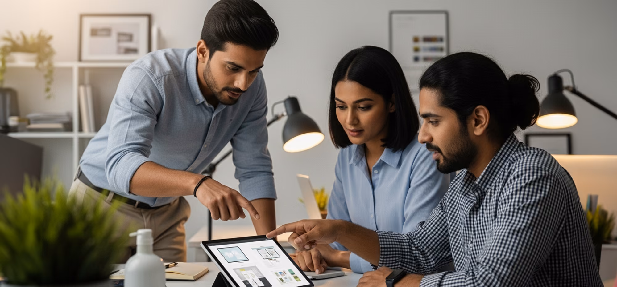 Subscription plan showcase