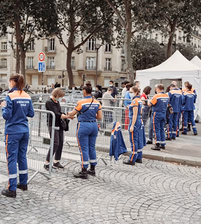 group of workers