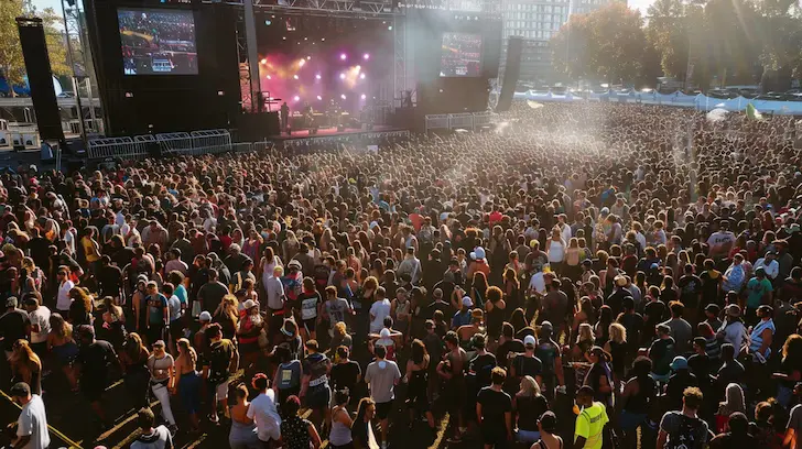 image of a music concert