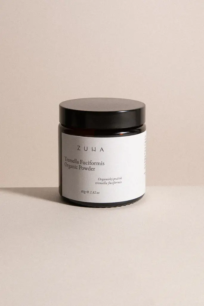 Organický prášok tremella fuciformis