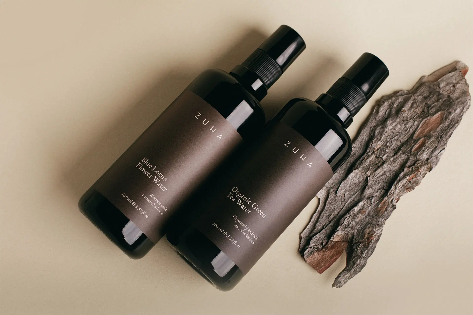 Organický hydrolát zo zeleného čaju