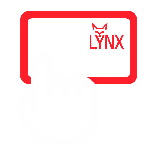 Lynx club or brand logo icon
