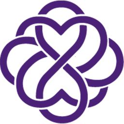 Workarma icon in purple.