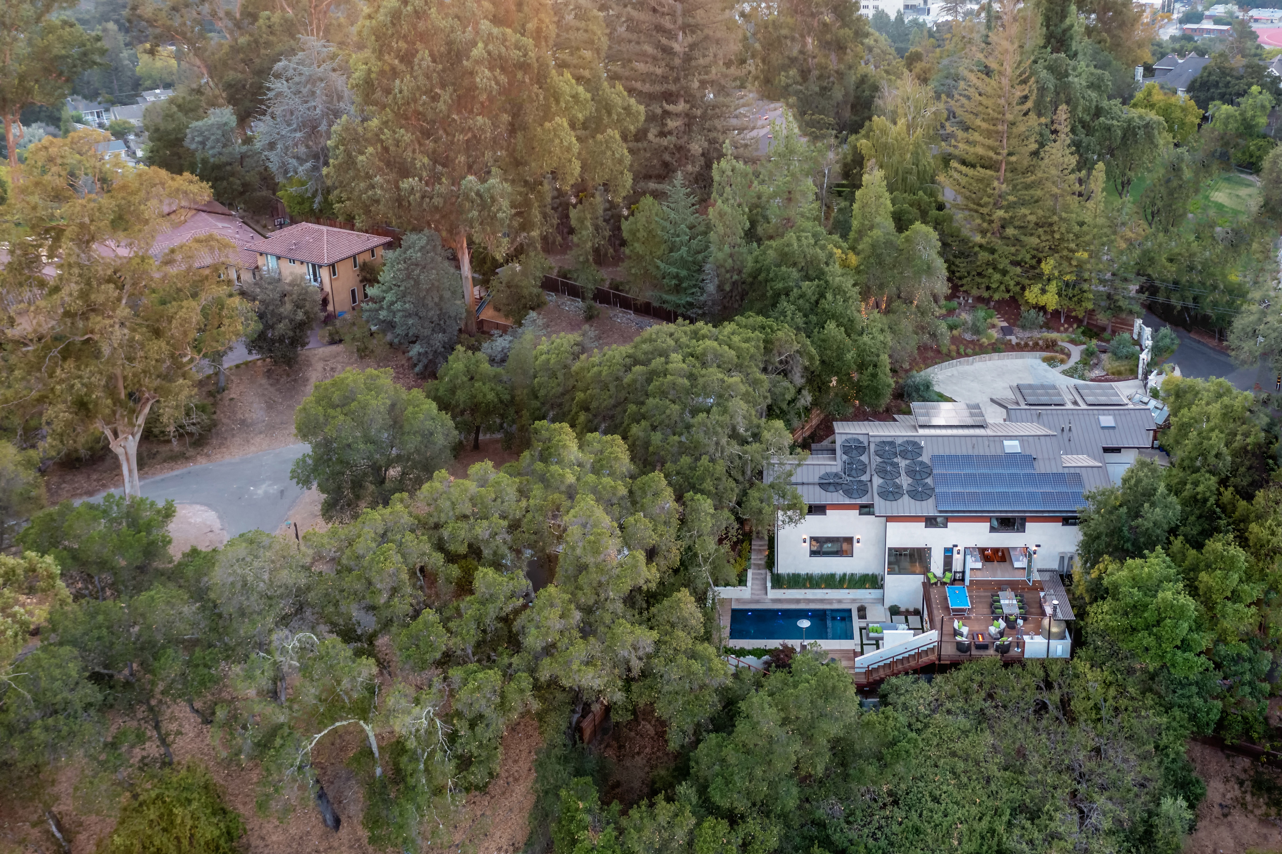 property drone view