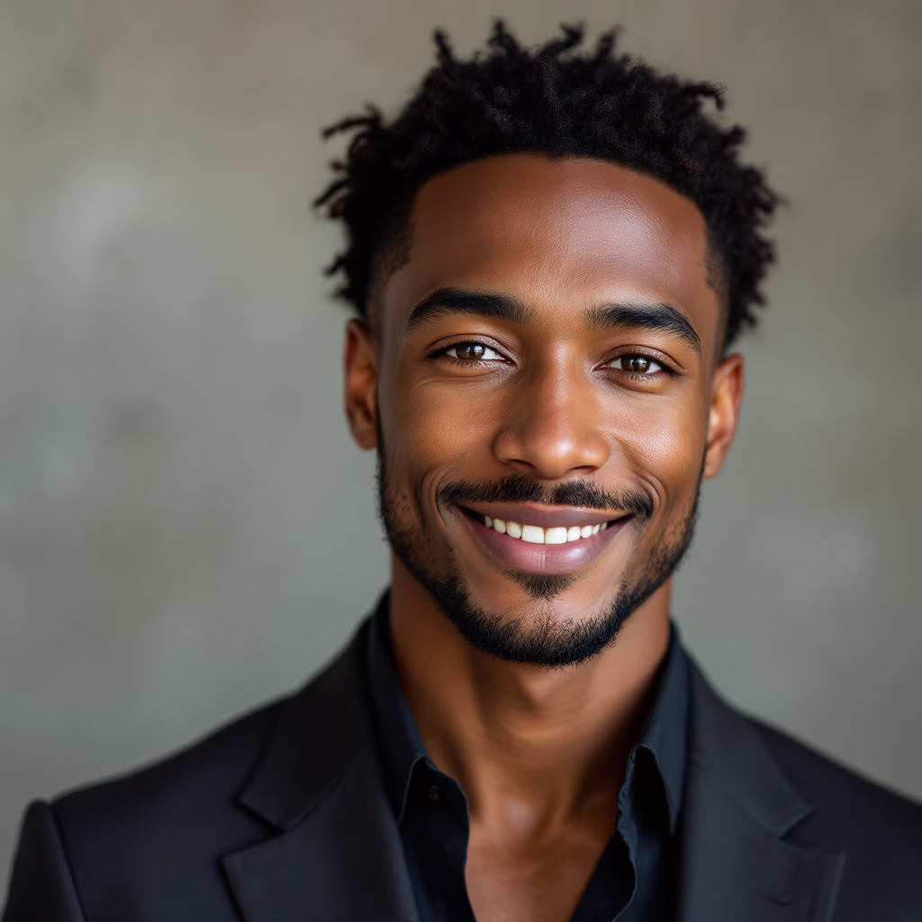 [headshot] image of customer (for a roofing contractor)