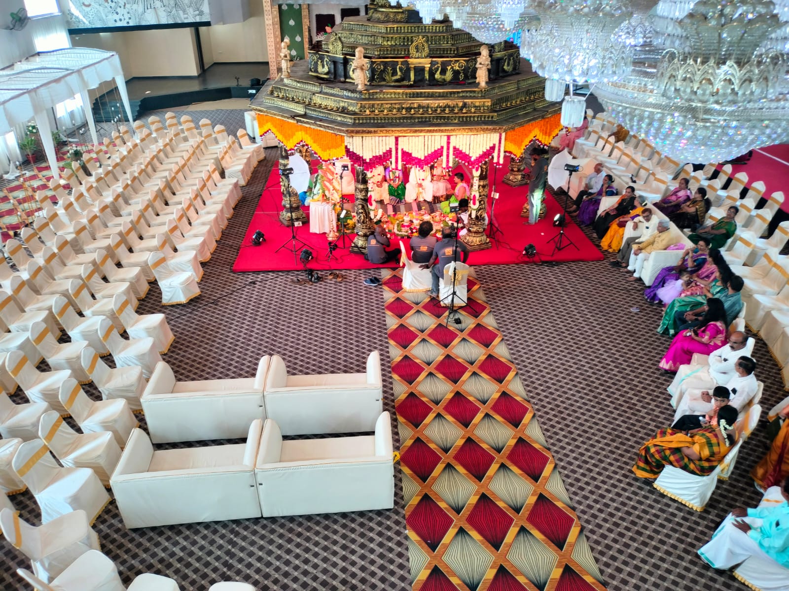 community educational workshop indoors