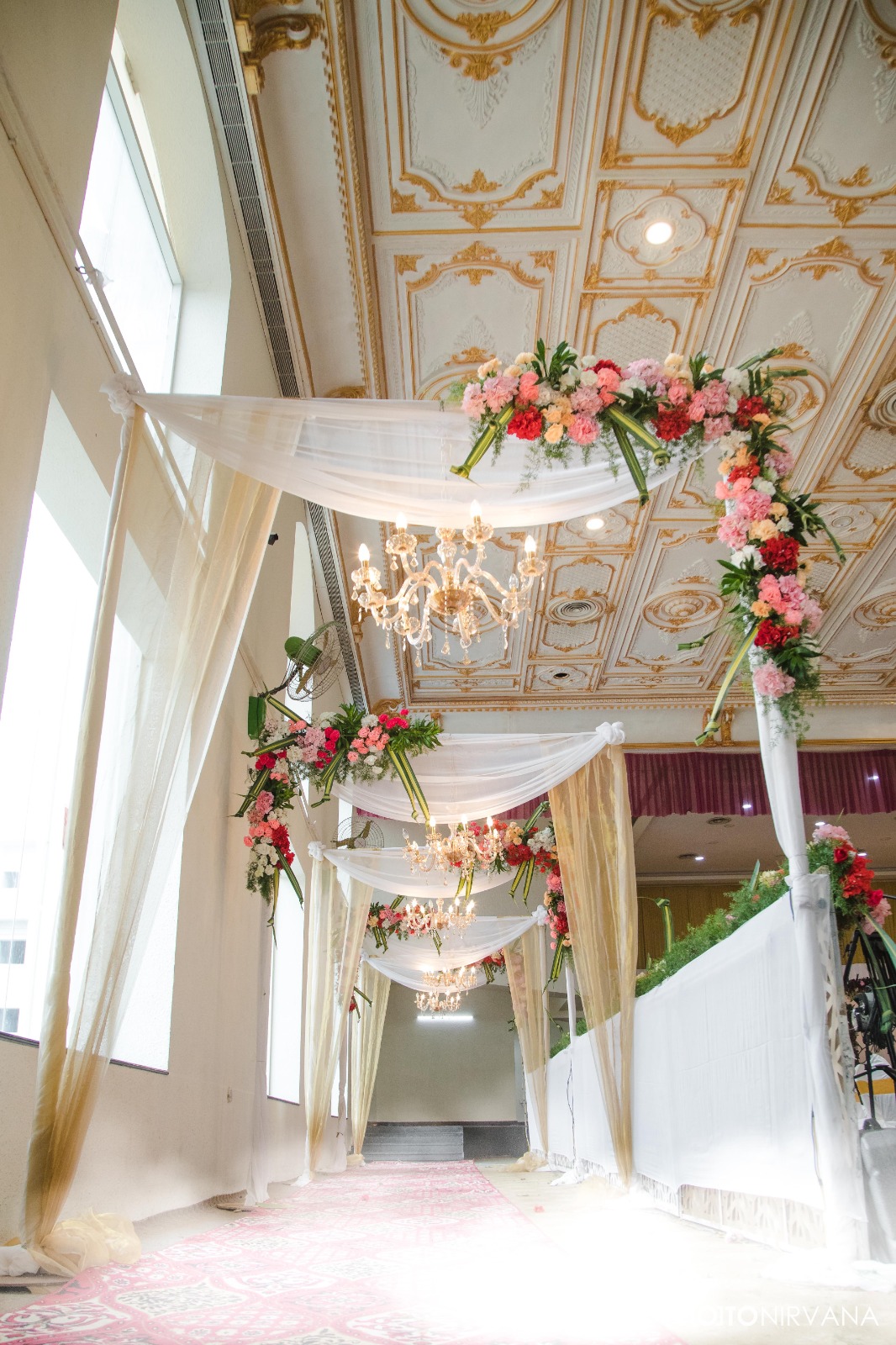 image of a themed wedding setup for an event planning service