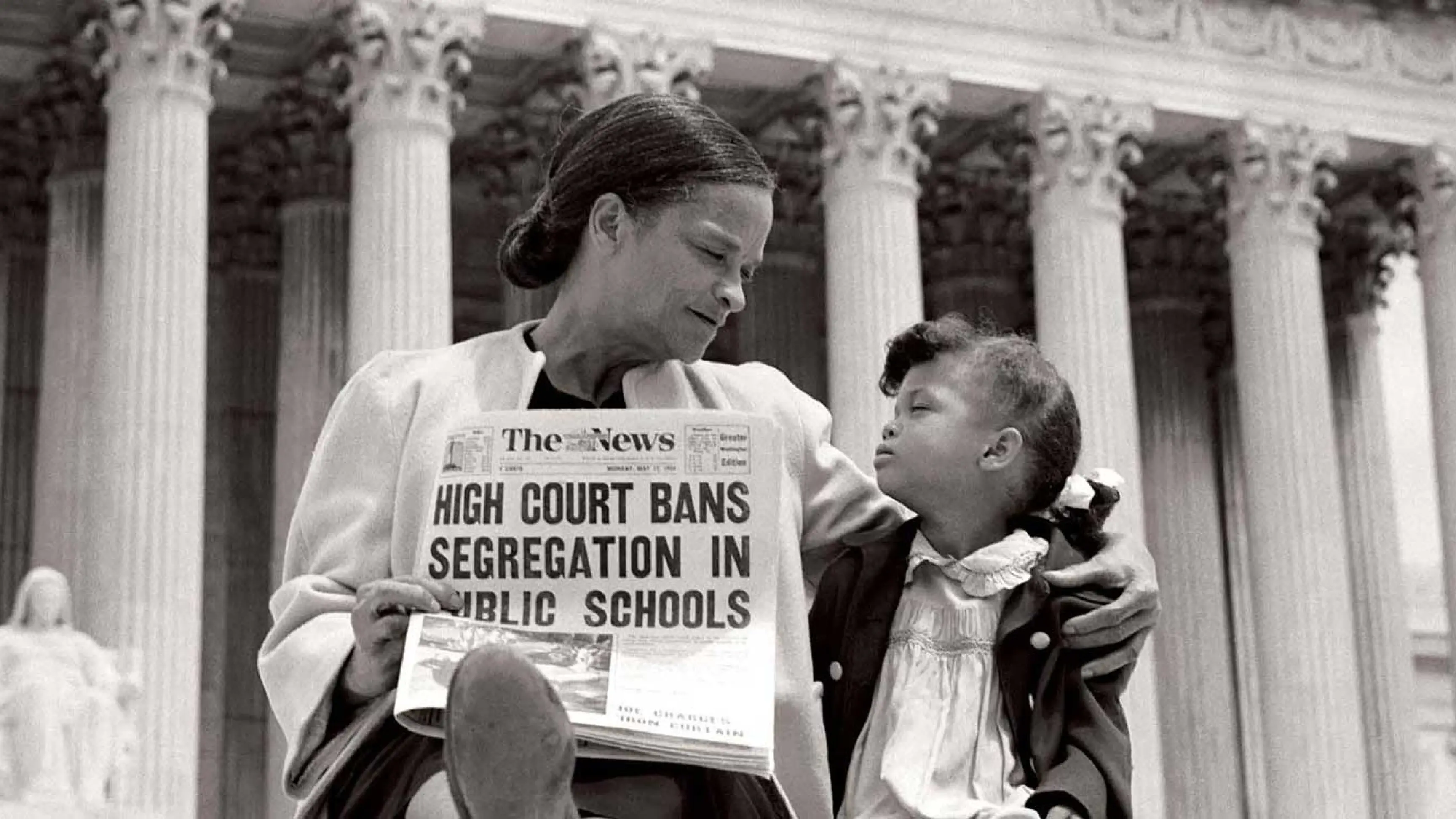 Supreme Court justices who decided Brown v. Board of Education case