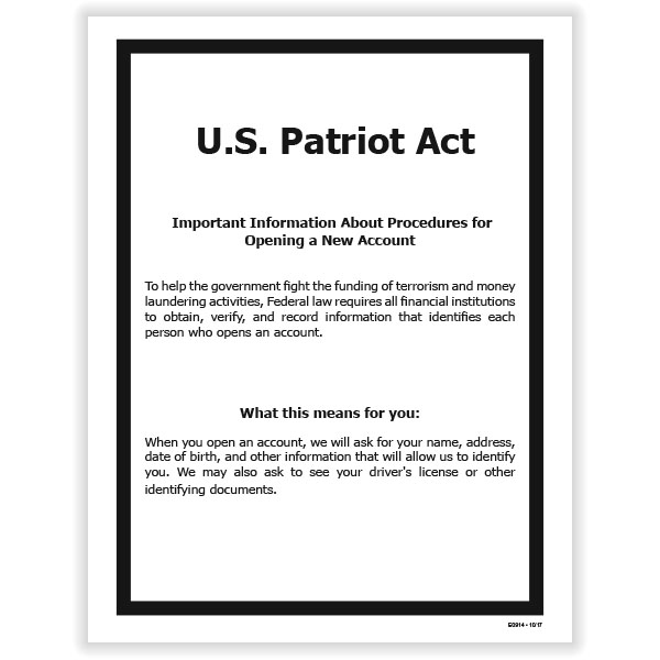 President George W. Bush signing anti-terrorism legislation after 9/11