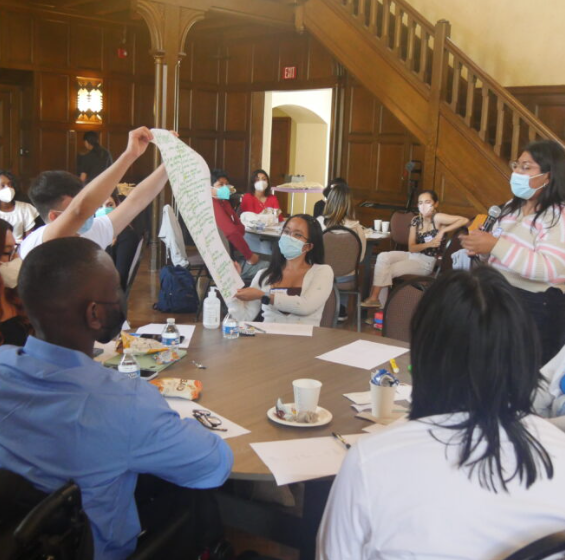 Young activists at UCLA Labor Center's Summer program (UCLA Labor Center)