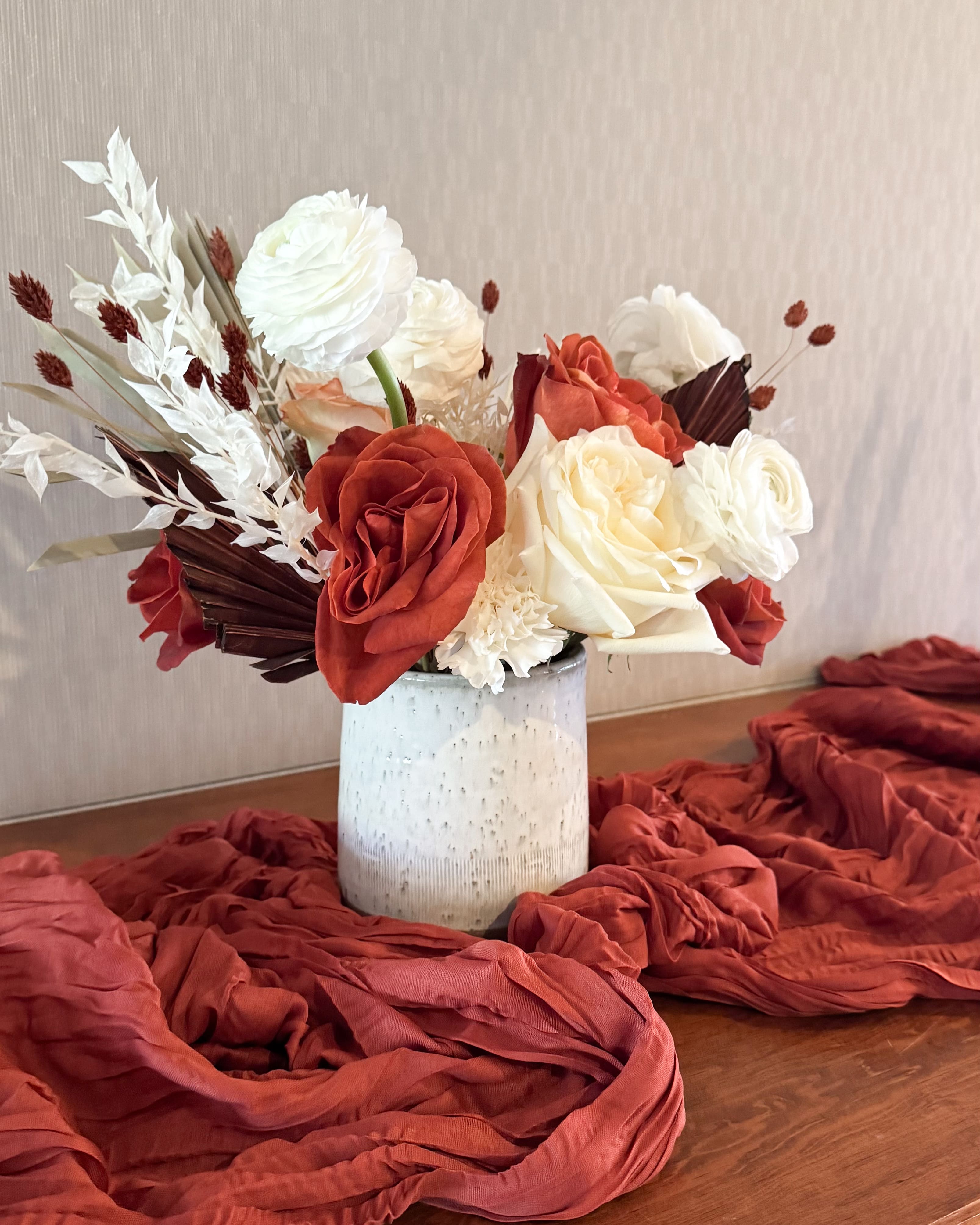 modern birthday party setup