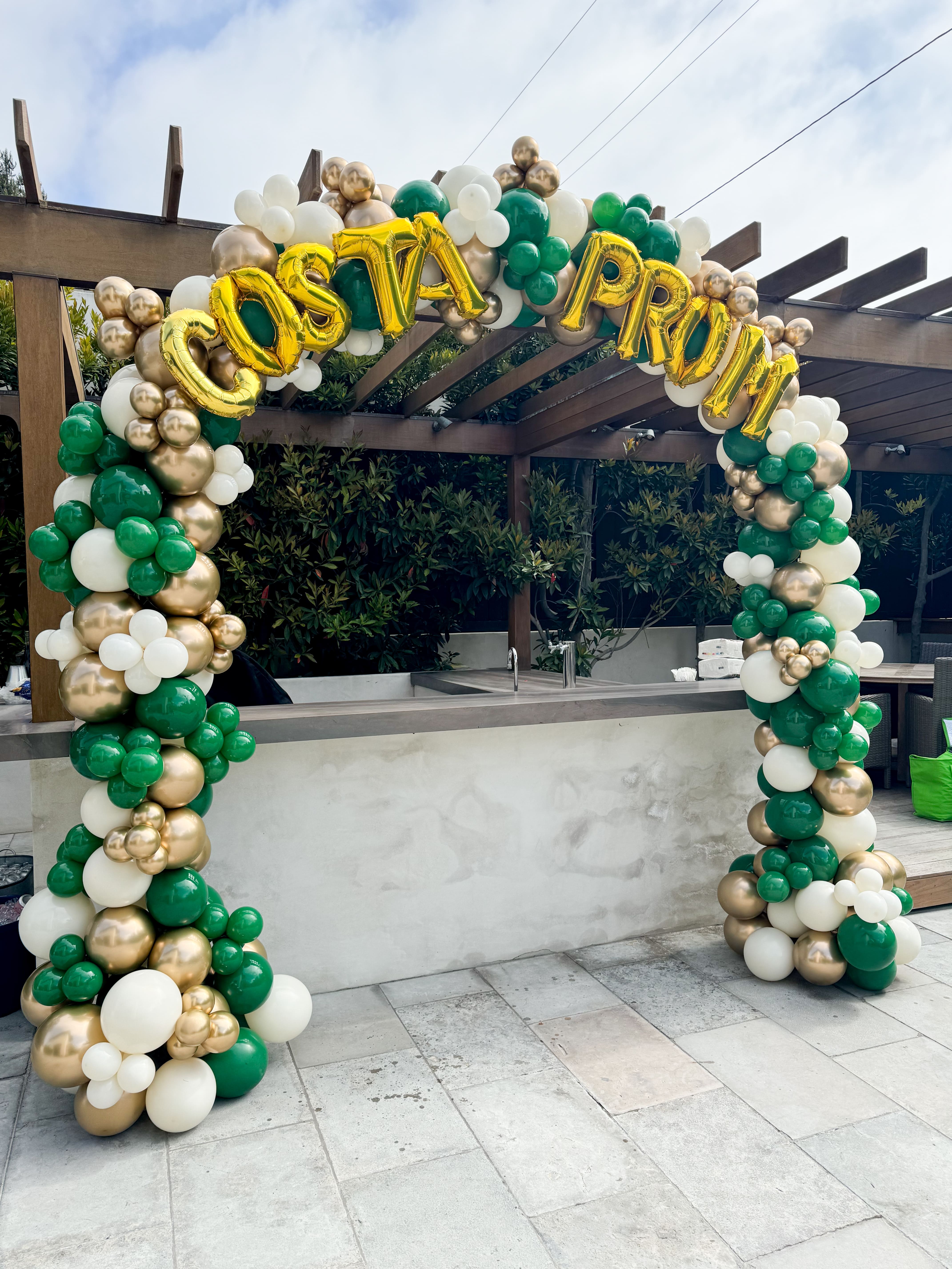 chic fundraising gala setup