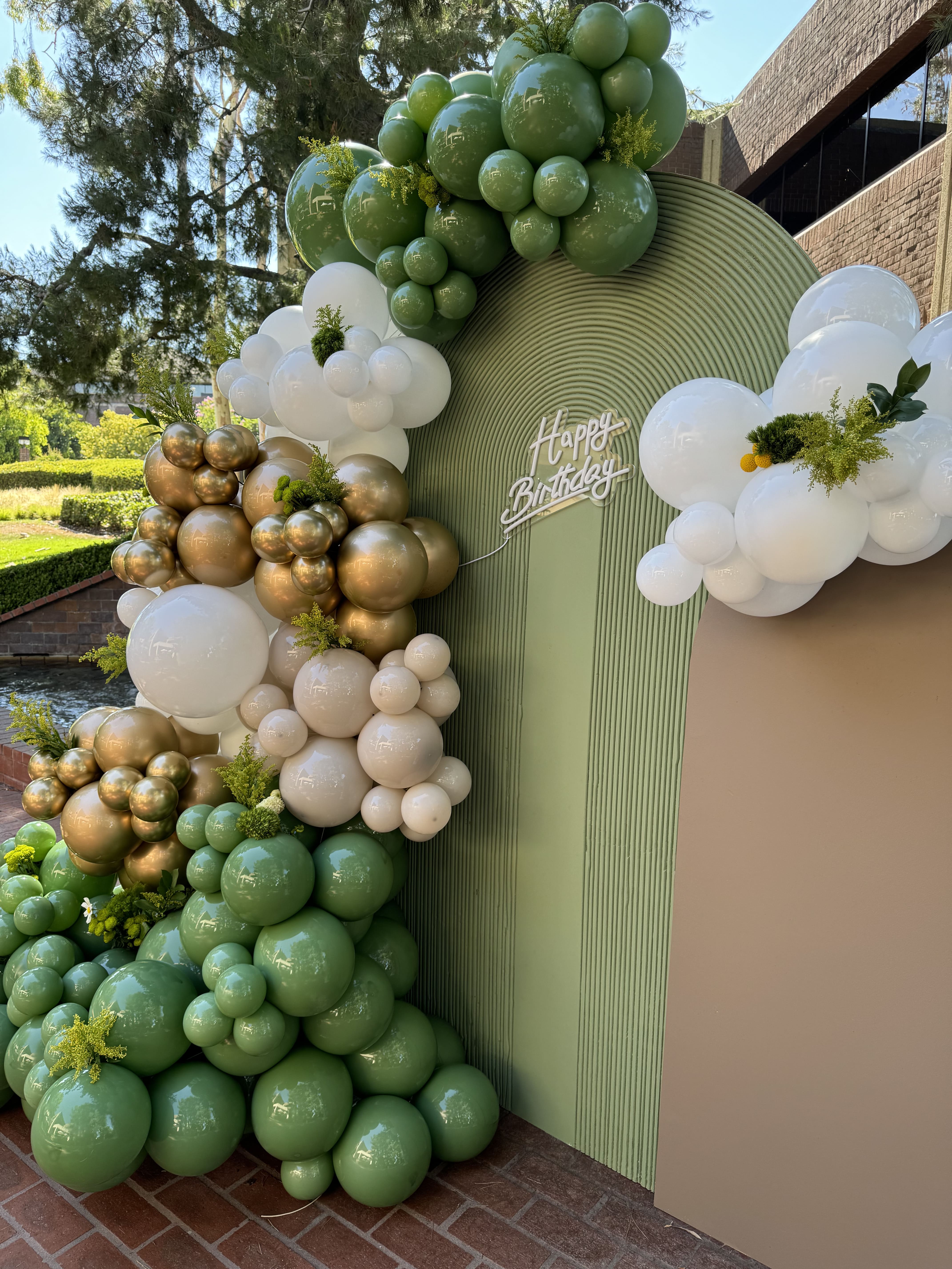 chic fundraising gala setup