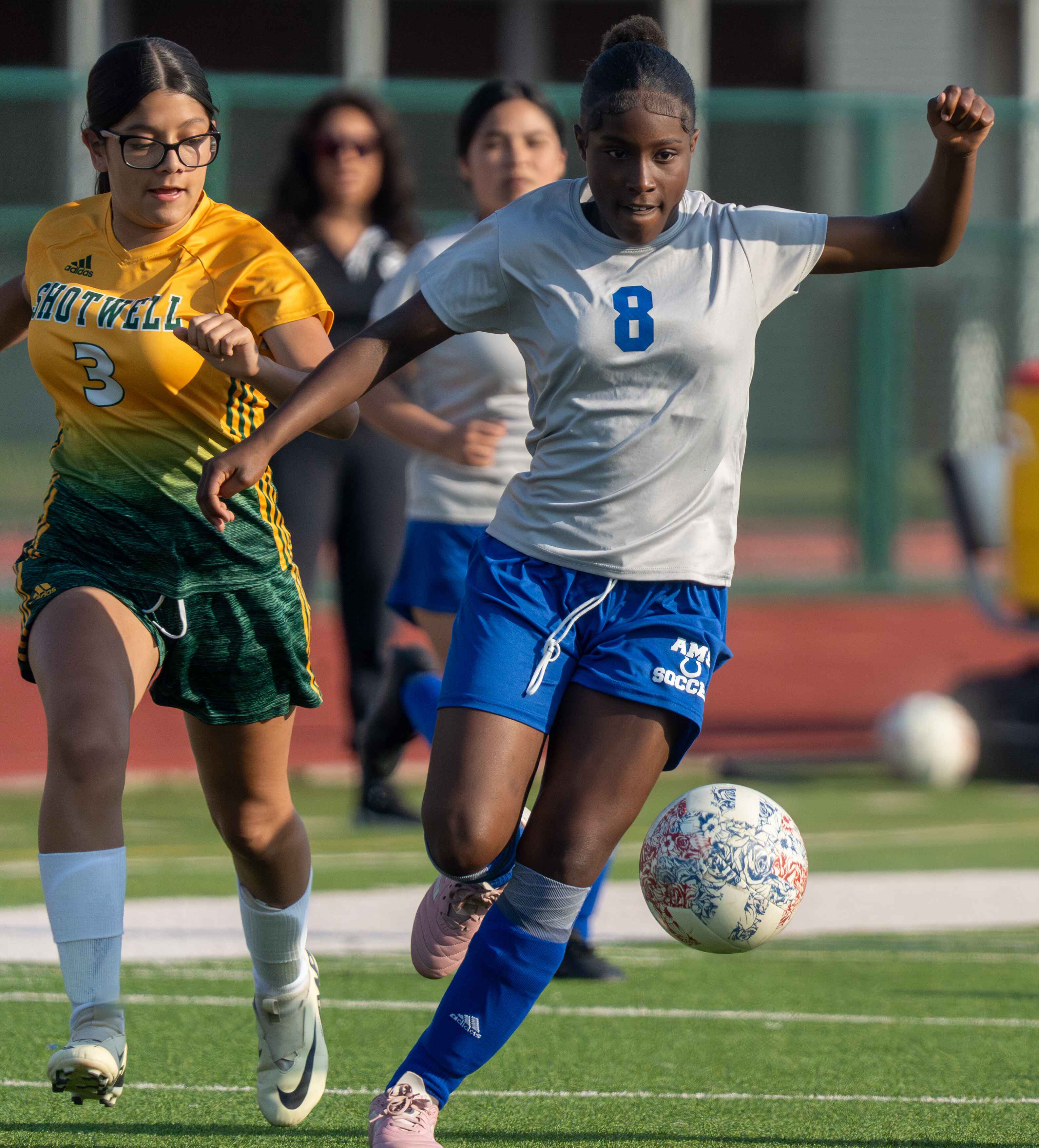 Soccer game photo