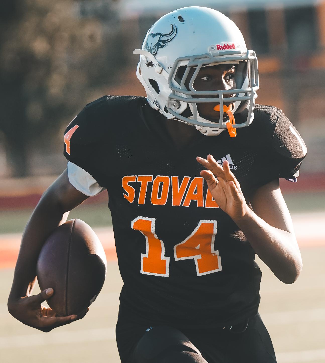 Photo of a football game