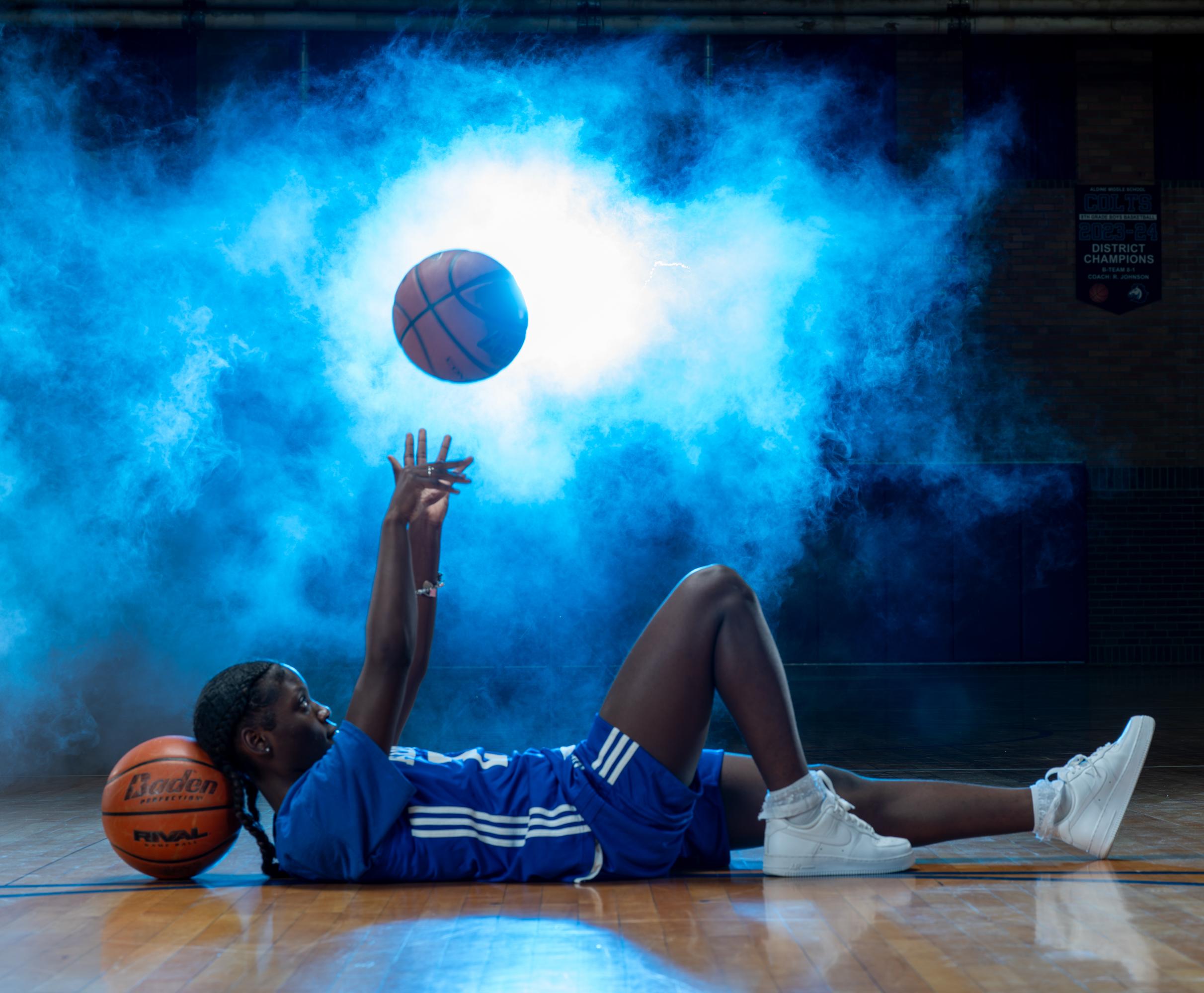 Photo of a player