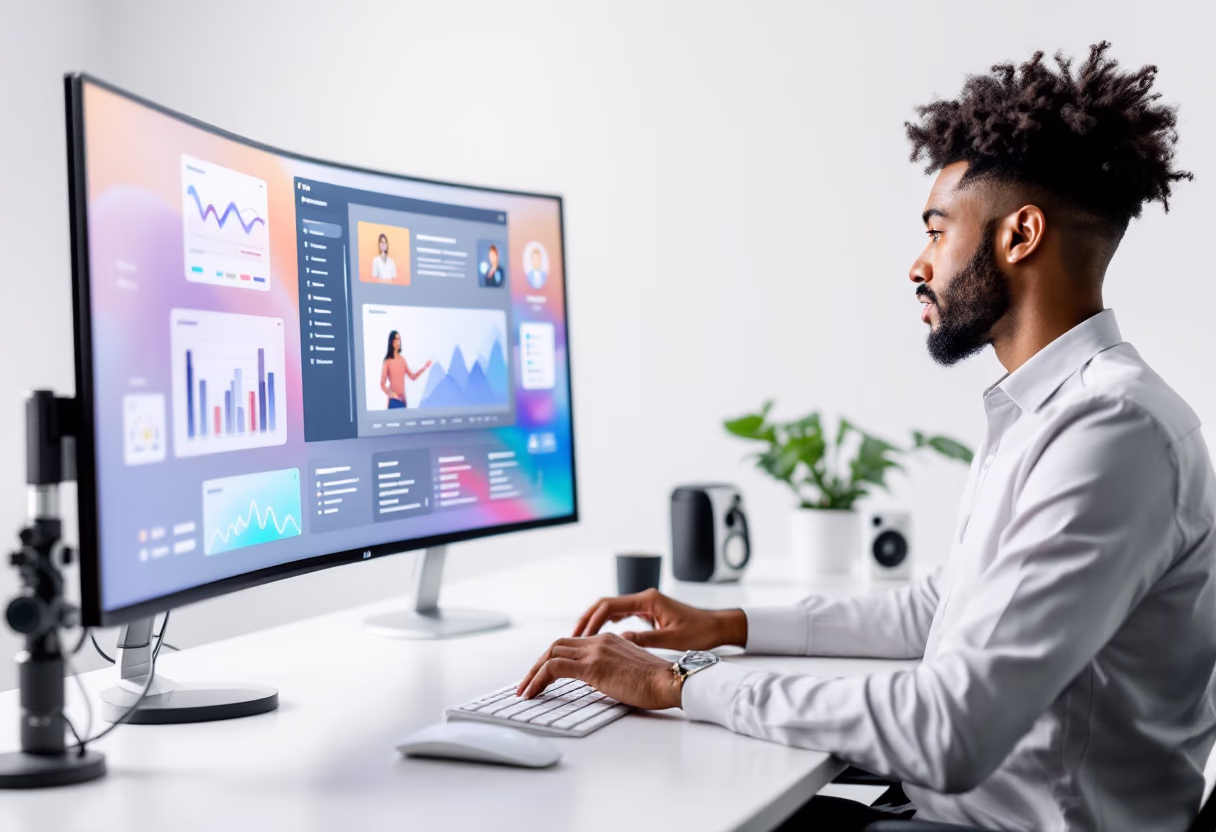image of tech solutions demonstration (for a hr tech)