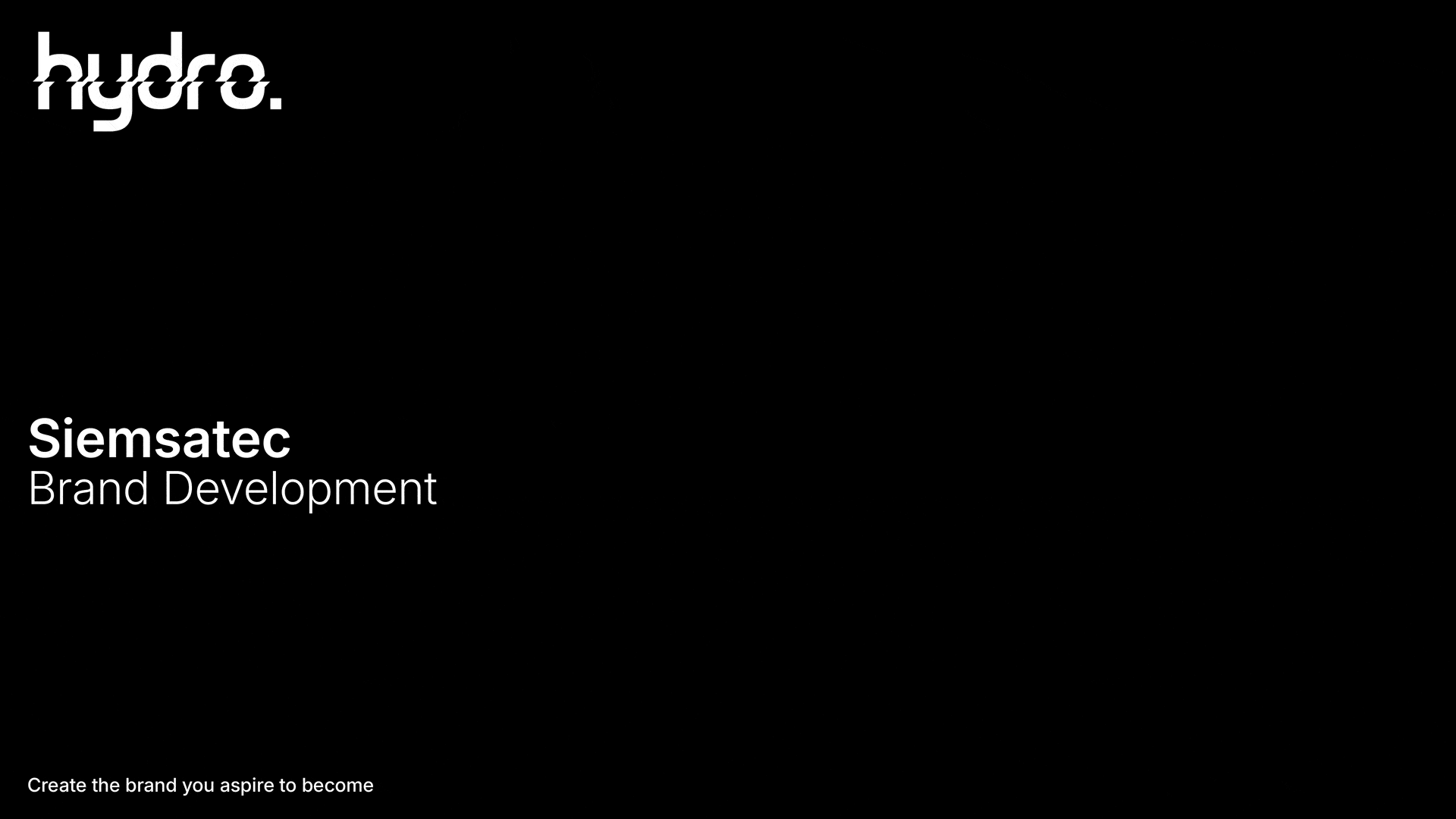 hydro brand identity process