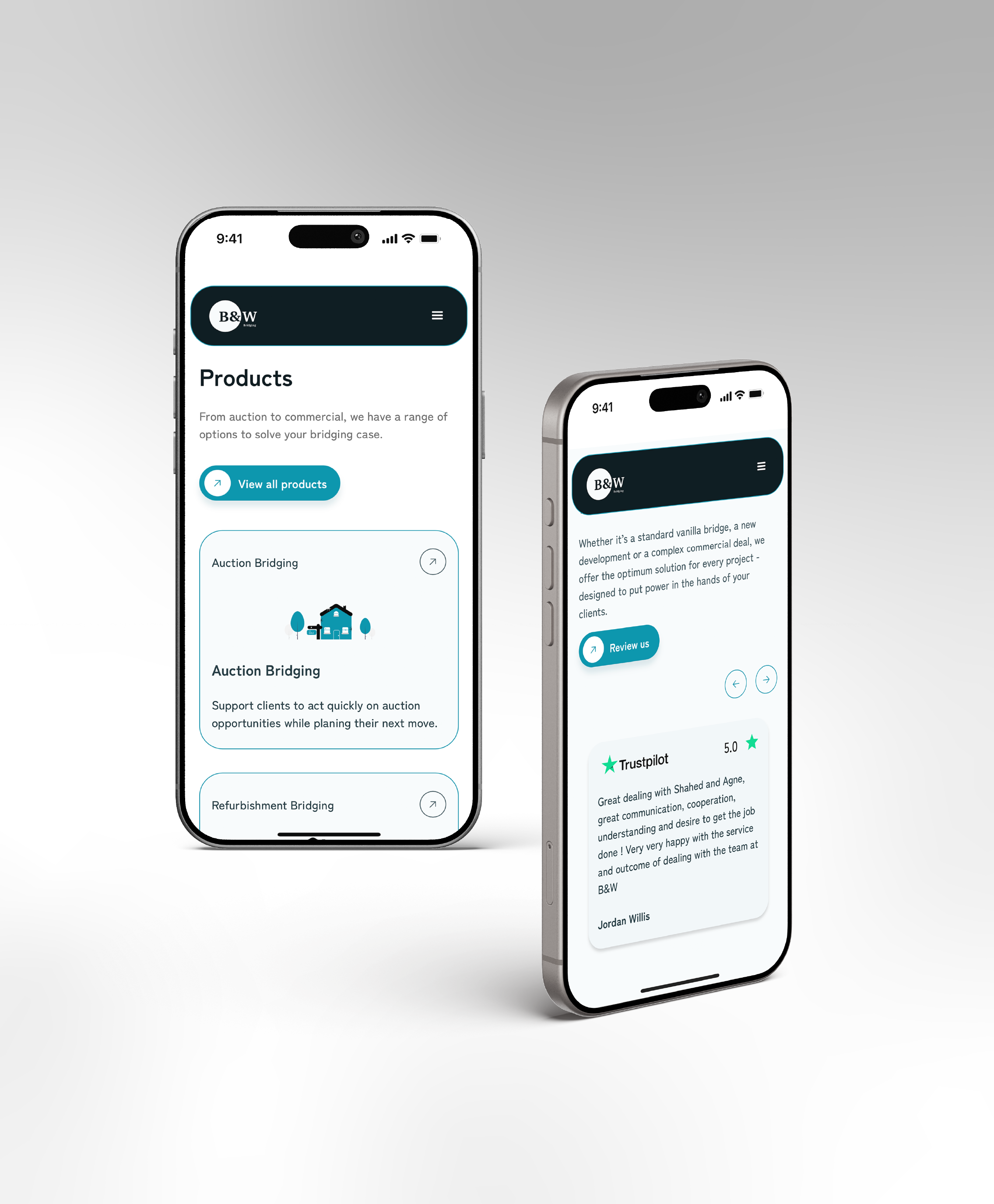 hydro new webflow site