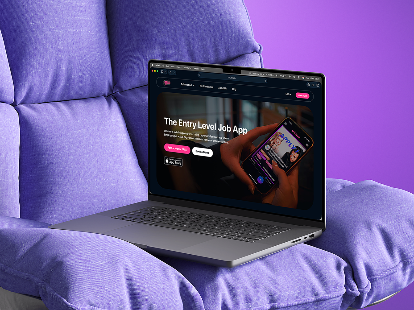 hydro.website launch new website for urfuture.io