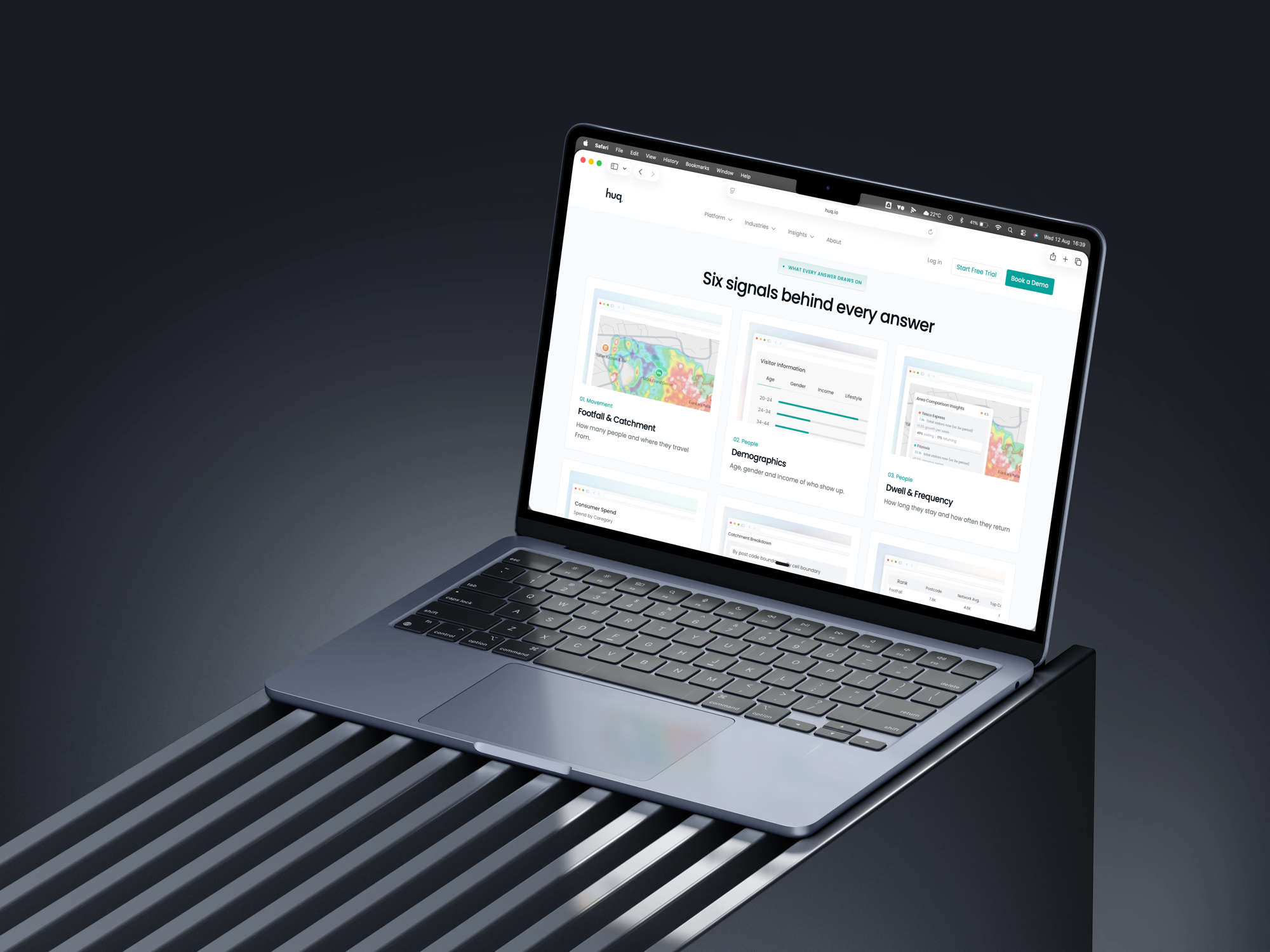 hydro launch new website for huq.io