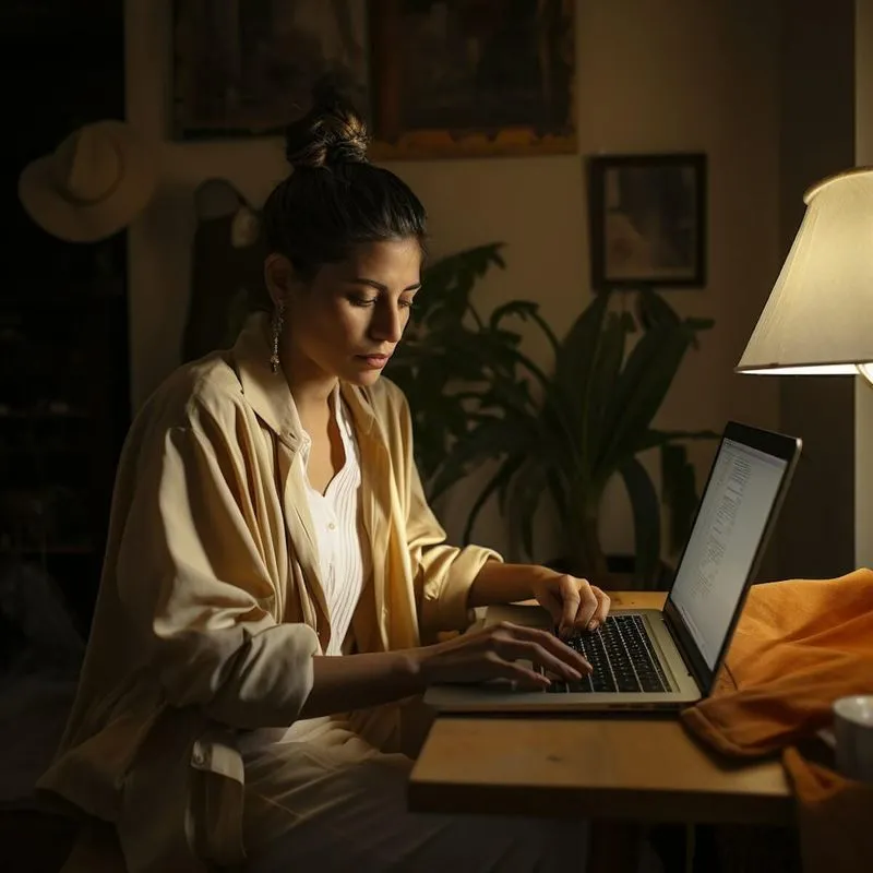 Evening Work Ambiance 