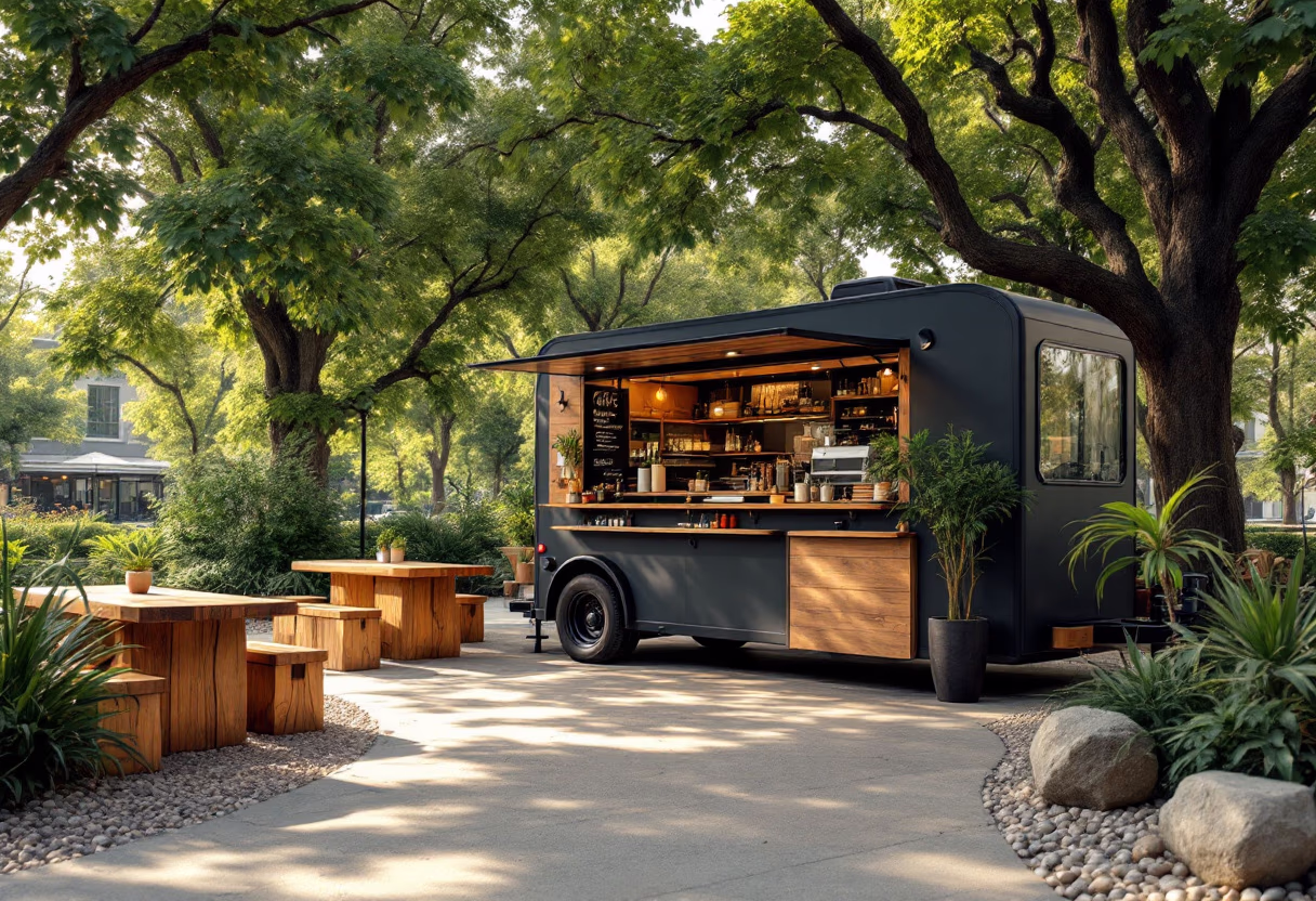 image of food truck location