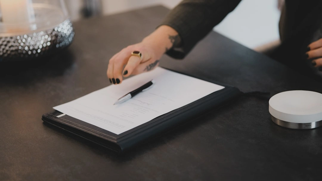 Business documentation and the process of updating legal records