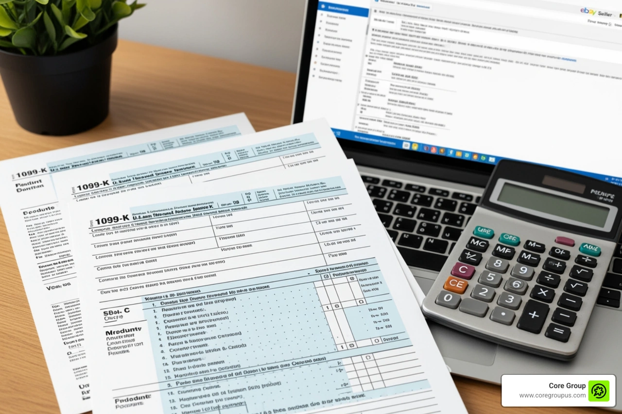 tax forms and calculator for eBay business tax preparation