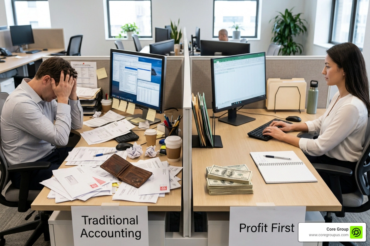 comparing traditional accounting with the profit first formula comparing traditional accounting with the profit first formula