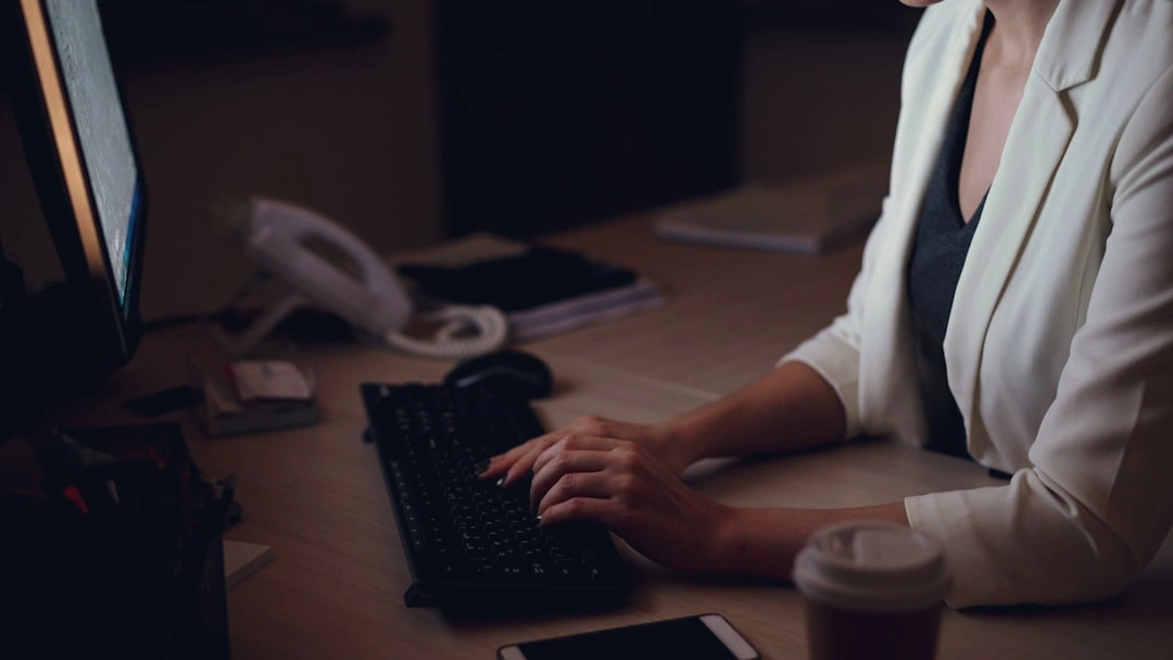 marketing consultant working late on tax strategy marketing consultant working late on tax strategy