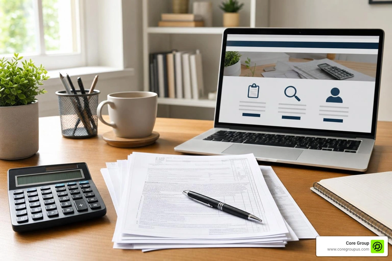 gambling tax forms and calculator on a desk gambling tax forms and calculator on a desk