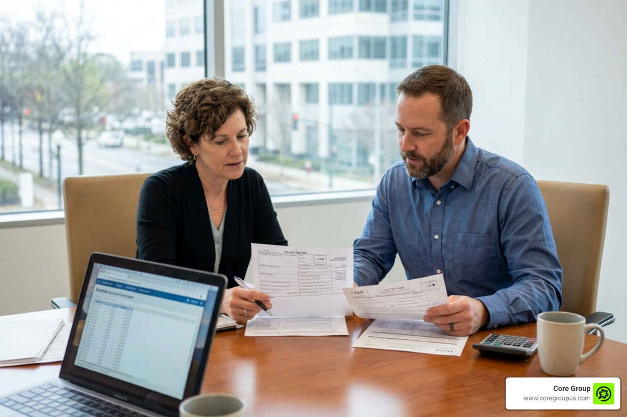 Completed Form W-9 review process Completed Form W-9 review process
