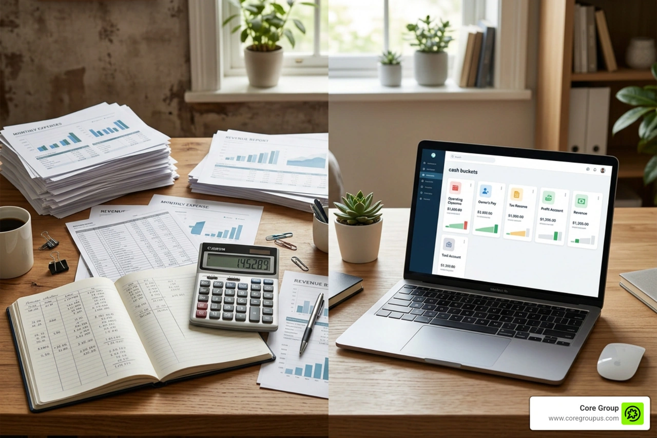 comparing traditional accounting vs Profit First framework comparing traditional accounting vs Profit First framework