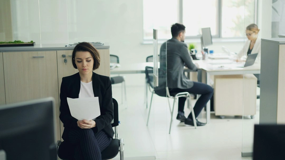 corporate legal documents on an office desk