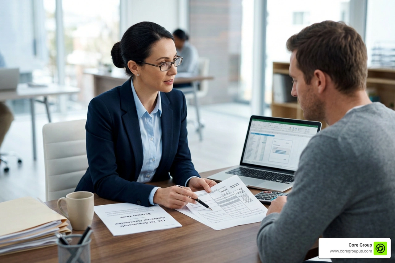 Form W-9 with tax classification checkboxes highlighted