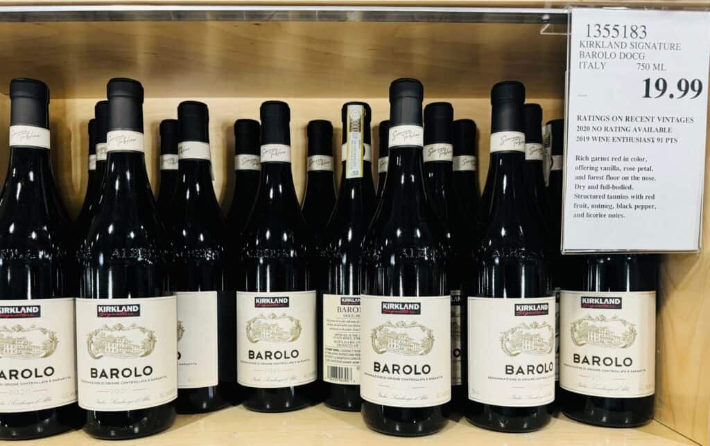The 2020 Kirkland Signature Barolo is another home run for Costco’s private label. At just $19.99, it offers everything you want in a classic Barolo—aromatic complexity, ripe cherry and spice, firm acidity, and a long, satisfying finish. Scoring 93 points, it remains one of the best bargains in the wine world. Pair it with rich Italian dishes, grilled meats, or even enjoy it solo on a cool evening. Either way, this bottle continues the legend: Barolo greatness doesn’t have to come with a king’s ransom.