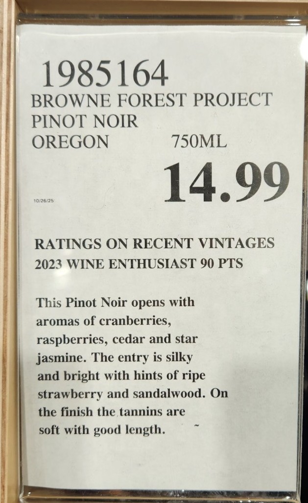 A fresh, bright, value-friendly Oregon Pinot that drinks above its price and outperforms a well-known competitor. Perfect for casual dinners, weeknight sipping, or anyone dipping their toes into Oregon Pinot Noir.