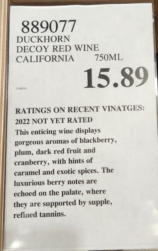 Decoy Red Blend is a perfect example of how pricing can be more about retail math than what’s inside the bottle. When one store lists it at $29.99 and Costco sells it for $15.89, you’re looking at two different business models—not two different wines. Costco wins because they buy big, sell fast, and keep margins tight—then back it up with a store setup that rewards stocking up. If you plan your run like an away game and load up on your real staples, Costco isn’t just worth the drive for wine—it’s worth it for the whole pantry.
