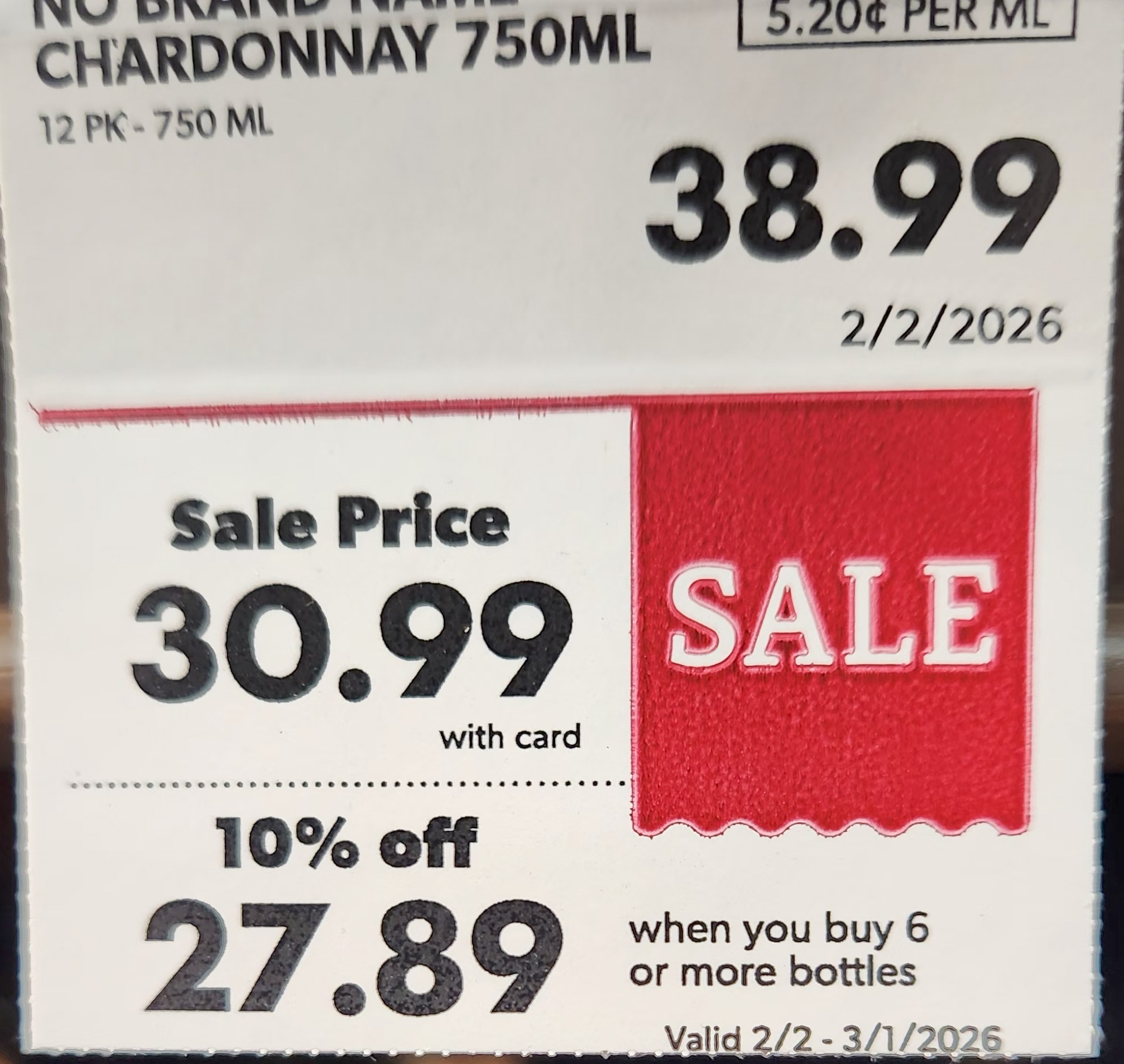 Filkins Vineyards 2024 Chardonnay delivers crisp orchard fruit, balanced oak, and Lake Michigan Shore character at a competitive price. At $27.89 when buying six, it’s a strong value for estate-grown Michigan Chardonnay. A true local contender worth supporting.