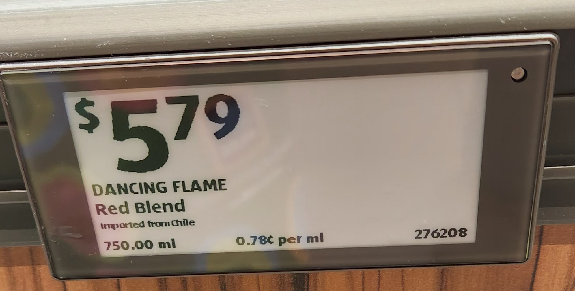Dancing Flame 2024 is a clean, structured, value-driven Chilean red built for food. It excels with protein and fat-driven dishes and performs best slightly below room temperature. For under $6, it represents strong everyday value.