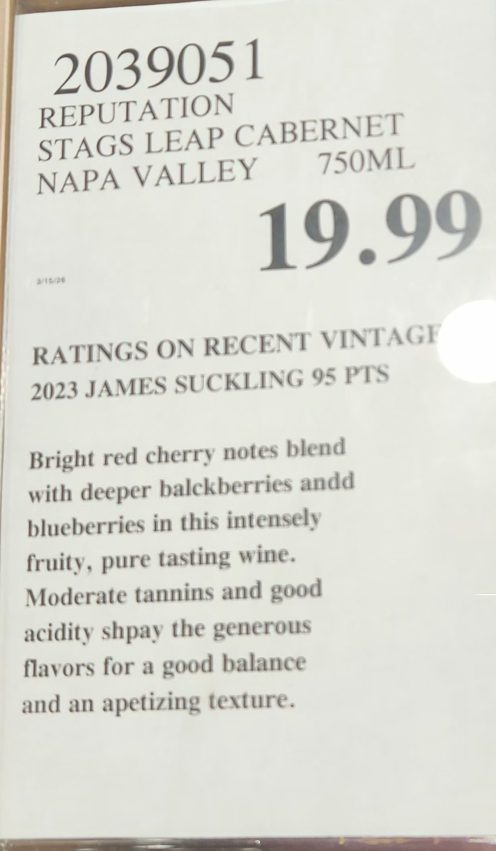 This wine isn’t about prestige—it’s about performance. If you pair it correctly, it drinks like a bottle twice its price. If you don’t, it feels tight and underwhelming. That’s not the wine’s fault. That’s coaching.