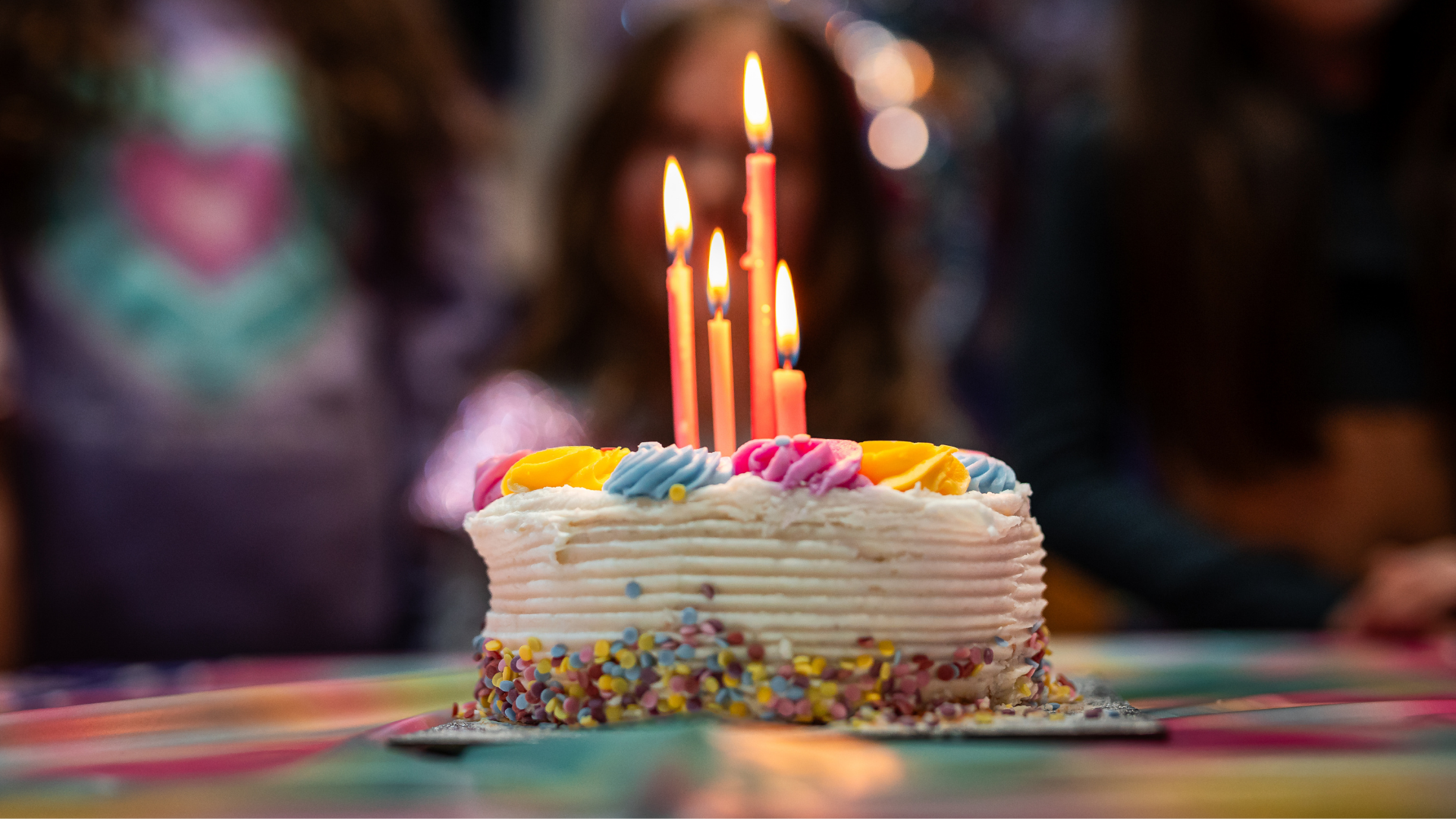 A cool looking birthday cake at a child's birthday party