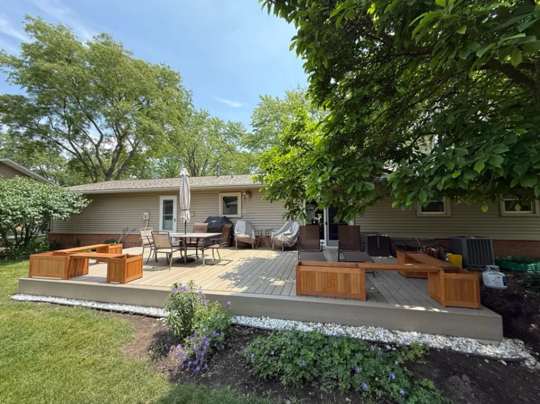 Professional deck repair – sanding, staining, and structural reinforcement