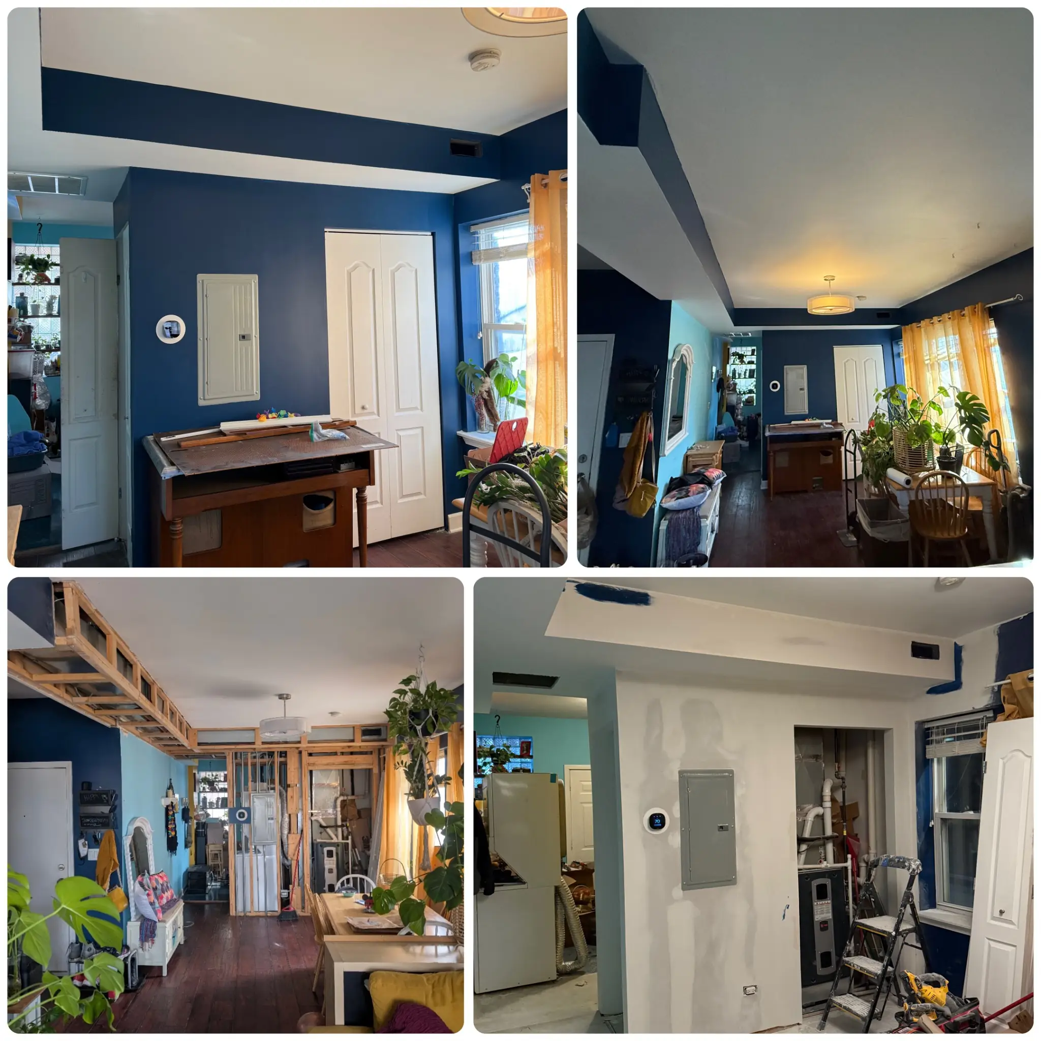 kitchen drywall and ceiling update in Aurora IL