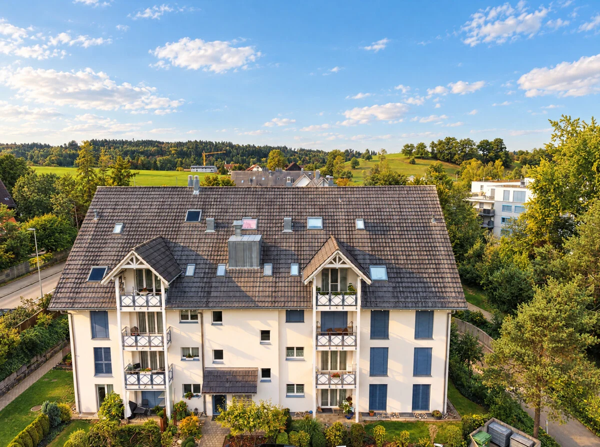 4.5-Zimmer-Wohnung Fehraltorf – Luftaufnahme