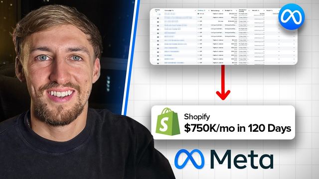 Thumbnail for the video We Scaled a Brand from $235K to $750K/mo in 120 Days (After Andromeda)