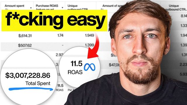 Thumbnail for the video I Spend $3M a month on Meta Ads, Here's Everything I Know