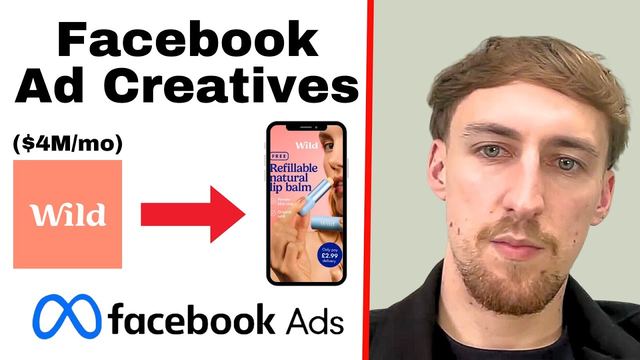 Thumbnail for the video Watch Me Make Facebook Ads for a $4M a month ecom brand